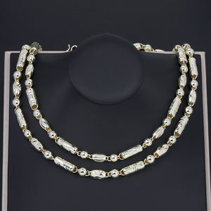 תכשיטי jxx שרשרת זהב סיטוני מצופה זהב שרשרת 14 קראט שרשרת זהב 14 קראט עבור גברים - Product Image 1