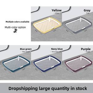 Extra grande Anti-Splash <span class=keywords><strong>Dog</strong></span> WC Stand Eco-Friendly Easy <span class=keywords><strong>Clean</strong></span> <span class=keywords><strong>Dog</strong></span> Mictório para pequenos cães grandes Feito plástico inclui sacos de cocô - Product Image 2