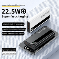 OEM Offre Spéciale Logo personnalisé 22.5W Powerbanks charge super rapide PD 20W Batterie externe Chargeur portable 20000mAh Power Bank