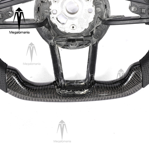 Volant de voiture en fibre de carbone neuf pour <span class=keywords><strong>Audi</strong></span> S RS A3 A4 B8 B9 A5 A6 A7 C8 A8 D4 D5 D6 Q3 Q5 Q5 SQ5 RS3 RS4 RS5 RS6 RS7 R8 - Product Image 4