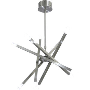 Dora 10xG4โมเดิร์น12V .71ซม. นิกเกิลเพดานสแตนเลส36W คริสตัลพีวีซีสำหรับห้องนั่งเล่นสำนักงานบ้านได้รับการรับรอง Dining-IP44 - Product Image 1