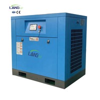 Lang air largement utilisé 37kw compresseur d'air à vis machine de 100 litres à vendre