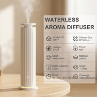 Diffuseur d'arômes électrique sans eau pour hôtel de luxe, télécommande, 120 ml, lumière LED nocturne, machine à parfum commerciale