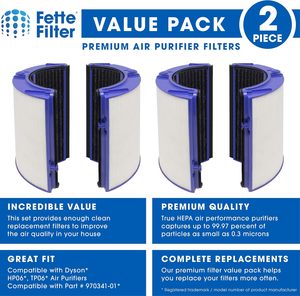 Filtre de remplacement HEPA au charbon pour ventilateur humidificateur <span class=keywords><strong>Pure</strong></span> <span class=keywords><strong>Cool</strong></span> <span class=keywords><strong>Hot</strong></span>, compatible avec les purificateurs <span class=keywords><strong>d</strong></span>'<span class=keywords><strong>air</strong></span> <span class=keywords><strong>Dyson</strong></span> PH01 TP06 HP06 - Product Image 5