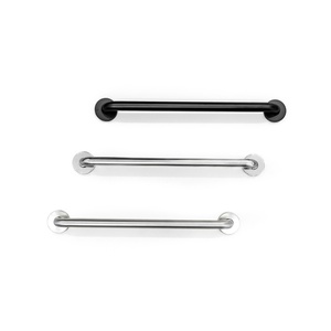 Versatile Polished Chrome Stainless Steel Grab <b>Bar</b> For Commercial Bathroom <b>Shower</b> And Toilet Safety Support - Product Image 1