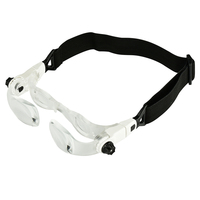Zoom Enlarge Eyeglass TV Magnifier Mobile Phone Glass Magnifier Hands Free Magnifying Glass Low Vision Aids Smart Phone Holder