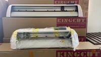 Kingcut CT1200H CNC 라우터 머신 630mm 패널 1440dpi 해상도 절단 비닐 커터 플로터 광고 비닐 스티커