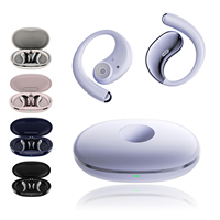 Trulyway 2026 para Auriculares Deportivos Intrauditivos Inalámbricos Verdaderos de 6.0 Pulgadas con Indicador LED, Chipset JL, Resistencia al Agua IPX-4 y Baja Latencia