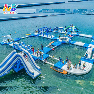 Customized Adult Water Floating Obstacle Course Equipment Sport <b>Game</b> Park Price Commercial <b>Inflatable</b> on Lake <b>Inflatable</b> Floatin - Product Image 1