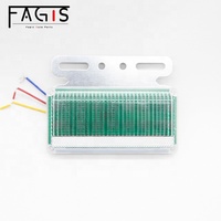 Nouvelle ampoule LED Fagis pour feux latéraux de véhicules, couleur verte, 24V 12W, certifiée DOT CE ROHS, garantie 3 ans