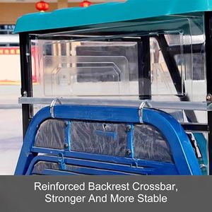 Tricycle Électrique 1,6 m Direct Fabricant, Longue Autonomie, Toit Ouvrant, Transport de Marchandises et Passagers - Product Image 2