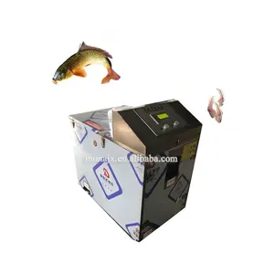 Tilapia Yellow Croaker Viscera Removing Scaling Cleaning Machine Automatic Carp Fish Scaler Killer Machines for sale