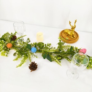 2025 primavera Festival di pasqua decorazione dell'uovo appesa alla parete ornamenti decorativi piante verdi casa <span class=keywords><strong>eucalipto</strong></span> - Product Image 4