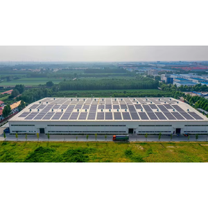 Entrepôt préfabriqué industriel en acier à bas prix de Chine, structure en acier pour entrepôt de stockage autonome, conception <span class=keywords><strong>d</strong></span>'atelier - Product Image 4