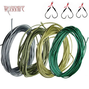 Warknife 16 hebras PE línea <span class=keywords><strong>de</strong></span> pesca trenzada <span class=keywords><strong>para</strong></span> ayudar a Jig Hook Rigging buceo lanza pesca DIY <span class=keywords><strong>Trolling</strong></span> señuelo atado línea - Product Image 1