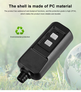 قابس محمول بثلاثة أسنان IP54 250 فولت 16 أمبير مع حماية من التيار المتبقي وحماية من التيار المفاجئ حاصل على شهادة CE لسخانات المياه الكهربائية - Product Image 5