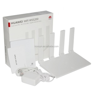 เราเตอร์ไร้สายสำหรับบ้าน HUAWEI WS5200 ของแท้ ความเร็ว 1200Mbps AC1200 ดูอัลแบนด์ ไฟร์วอลล์ VPN การเข้ารหัส WEP อัตราการส่งข้อมูล LAN สูงสุด 1000Mbps - Product Image 2