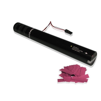 Canon à confettis électrique noir personnalisé de 80 cm, écologique, jetable, sûr pour Halloween, Noël, Diwali, Nouvel An, remise de diplômes, mariage