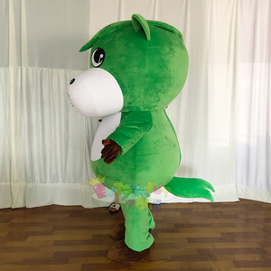 Adorabile Costume da Mascotte Cavallo Verde Perfetto per Cosplay di <span class=keywords><strong>Personaggi</strong></span> dei Cartoni Animati per Adulti a Carnevali e Feste - Product Image 2
