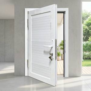 Puerta Abatible de PVC Hoffen Insonorizada e Impermeable de 81x205 con Aislamiento Térmico para Uso Residencial y Comercial - Product Image 5