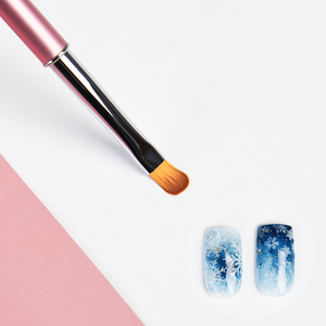 Pinceau de peinture pour nail art KADS, double tête, pinceau français pour ongles, pinceau pour peinture florale, outils de manucure, manche en métal - Product Image 6