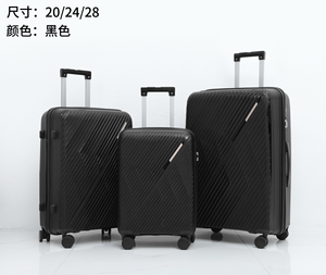 Đầy Màu sắc 2025 thời trang 3pcs PP Bộ hành lý PP Túi hành lý chất lượng tốt Vali PP vali hành lý - Product Image 3
