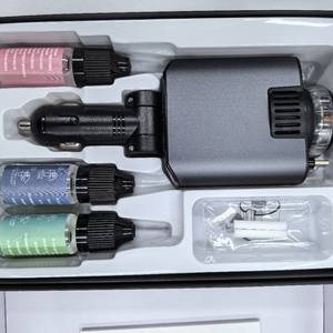 Pengisi daya ponsel mobil mobil aroma 5 in 1 dengan proyeksi bintang parfum mobil aroma terpasang dapat ditarik pengisi daya Super Flash - Product Image 5