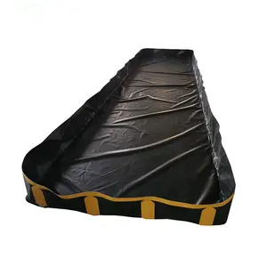 New Design Oil Spill Containment Berms For Oil Collection Pvc Solid Boom Oil Containment Boom Environmental Protection Equipment