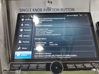 Bouton unique 13.1 "voiture Android 13 Radio écran avec ventilateur T133 universel voiture lecteur vidéo stéréo Headunit Carplay Android Auto