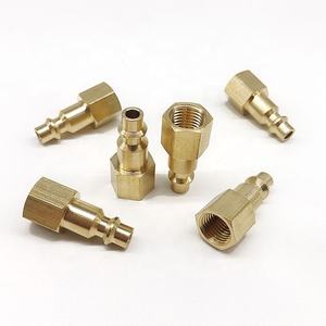 Conector de manguera de aire NPT de <span class=keywords><strong>1</strong></span>/4 ", accesorios de rosca hembra, acoplador rápido de latón PF - Product Image 4