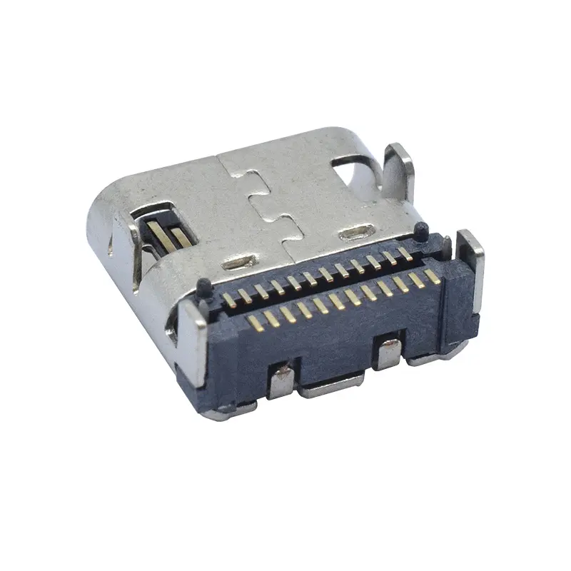 Hot Koop 24 Pin C Type Connector Alle Patch Voet Smd USB-C Type C Vrouwelijke