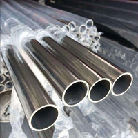 Tubería de Acero Inoxidable sin Costura ASTM A312 TP321 con Titanio Añadido de Fábrica, Tubo UNS S32100 para Horno y Sistema de Escape