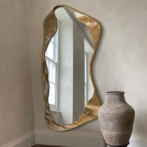 Specchio da Parete a Figura Intera per <span class=keywords><strong>Ingresso</strong></span> Casa di Lusso Moderno <span class=keywords><strong>con</strong></span> Design Irregolare, Vendita Diretta dalla Fabbrica - Product Image 3