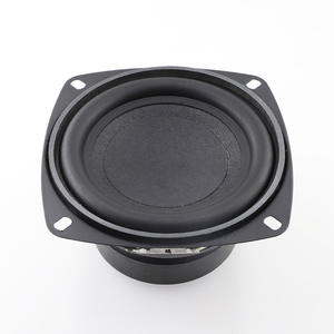 高保真 4 英寸 105 毫米方形低音炮 RGB LED 4 欧 30W 家用有线音箱 电池供电 现货 - Product Image 5