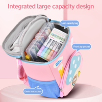 Nouveau Sac à Dos Enfant Transfrontalier Ultra-léger Respirant Imperméable Extensible Protection Dorsale Réduction de la Charge