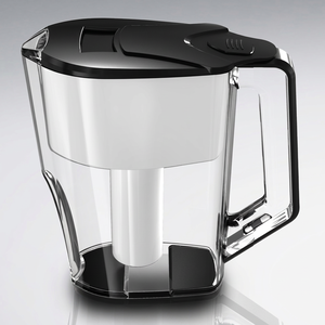 Carafe filtrante à eau alcaline EHM-WP6 2,5 L certifiée SGS avec filtre à eau à deux étages - Product Image 2