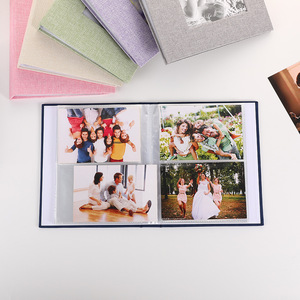 Album <span class=keywords><strong>photo</strong></span> de couverture de cadre en tissu classique <span class=keywords><strong>personnalisé</strong></span> Album <span class=keywords><strong>photo</strong></span> en lin <span class=keywords><strong>personnalisé</strong></span> <span class=keywords><strong>livre</strong></span> <span class=keywords><strong>avec</strong></span> fenêtre 72 poches peut contenir des photos de 4x6 pouces - Product Image 5