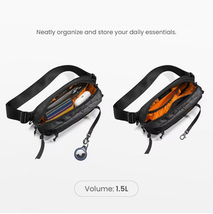 Bolso Bandolera de 1.5L con Bloqueo RFID, Bolso Cruzado Minimalista para <span class=keywords><strong>Pecho</strong></span> y <span class=keywords><strong>Hombro</strong></span> - Product Image 6