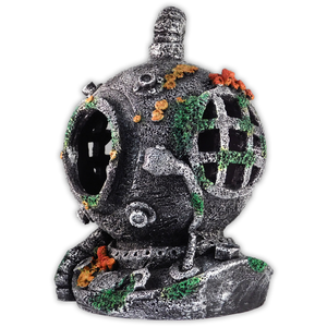 Casques de plongée <span class=keywords><strong>Aqua</strong></span> One fabriqués en Chine, décoration d'aquarium, art déco, ornement en résine, cachette pour poissons, artisanat personnalisé pour la maison - Product Image 1