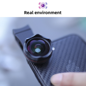 Kit de Lentes 3 en 1 <span class=keywords><strong>Pro</strong></span> HD para Teléfono - Gran Angular, Macro + Ojo de Pez con Luz LED para Smartphones iPhone y Android - Lentes de Cámara GiAi 4K - Product Image 4