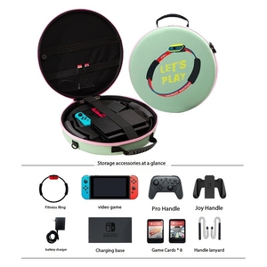 Cao EVA cao su tập thể dục vòng lưu trữ túi cho chuyển đổi máy ảnh & Video Trò chơi phụ kiện cung cấp bảo vệ - Product Image 4