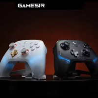 Gamepad Inalámbrico GameSir Cyclone 2 Compatible con Nintendo Switch, iPhone, Android, PC y PS2, Joystick de Arcade
