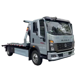 Camion <span class=keywords><strong>de</strong></span> remorquage à plateau plat <span class=keywords><strong>de</strong></span> sauvetage routier Howo <span class=keywords><strong>de</strong></span> haute qualité et à bas <span class=keywords><strong>prix</strong></span> - Product Image 1