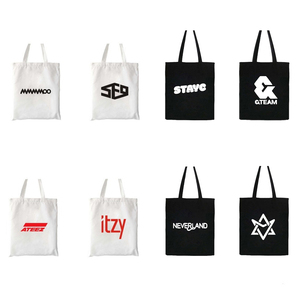 Bolsos de lona KPOP ATEEZ Astro ITZY, bolsa de hombro de almacenamiento para gafas STAYC <span class=keywords><strong>MAMAMOO</strong></span> SF9 KEP1ER y equipo de compras, viaje, teléfono, libro - Product Image 1