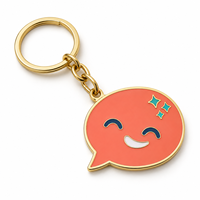 Porte-clés personnalisé avec breloque poisson de dessin animé mignon, logo personnalisable, souvenir promotionnel, cadeau publicitaire, fournisseur en gros, fabricant de porte-clés