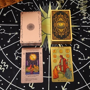 Caja de Regalo Personalizada de PVC Impermeable con Lámina Dorada Clásica de 12*7cm para Cartas de <span class=keywords><strong>Tarot</strong></span>, Embalaje en Caja de Color, Lista para Regalo, para Cartas de Ajedrez - Product Image 3