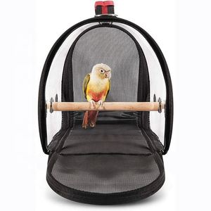 Cápsula de Viaje Transparente de Lujo para Mascotas, Aprobada por Aerolíneas, para Pájaros, Loros, Periquitos, Conures, Pinzones y Agapornis - Product Image 4