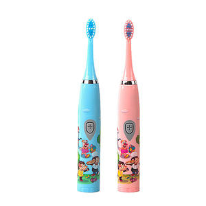Brosse à dents électrique Sonic pour enfants Sam's Kids, poils souples, étanche IPX7, rechargeable, corps en plastique, 3-12 ans - Product Image 3