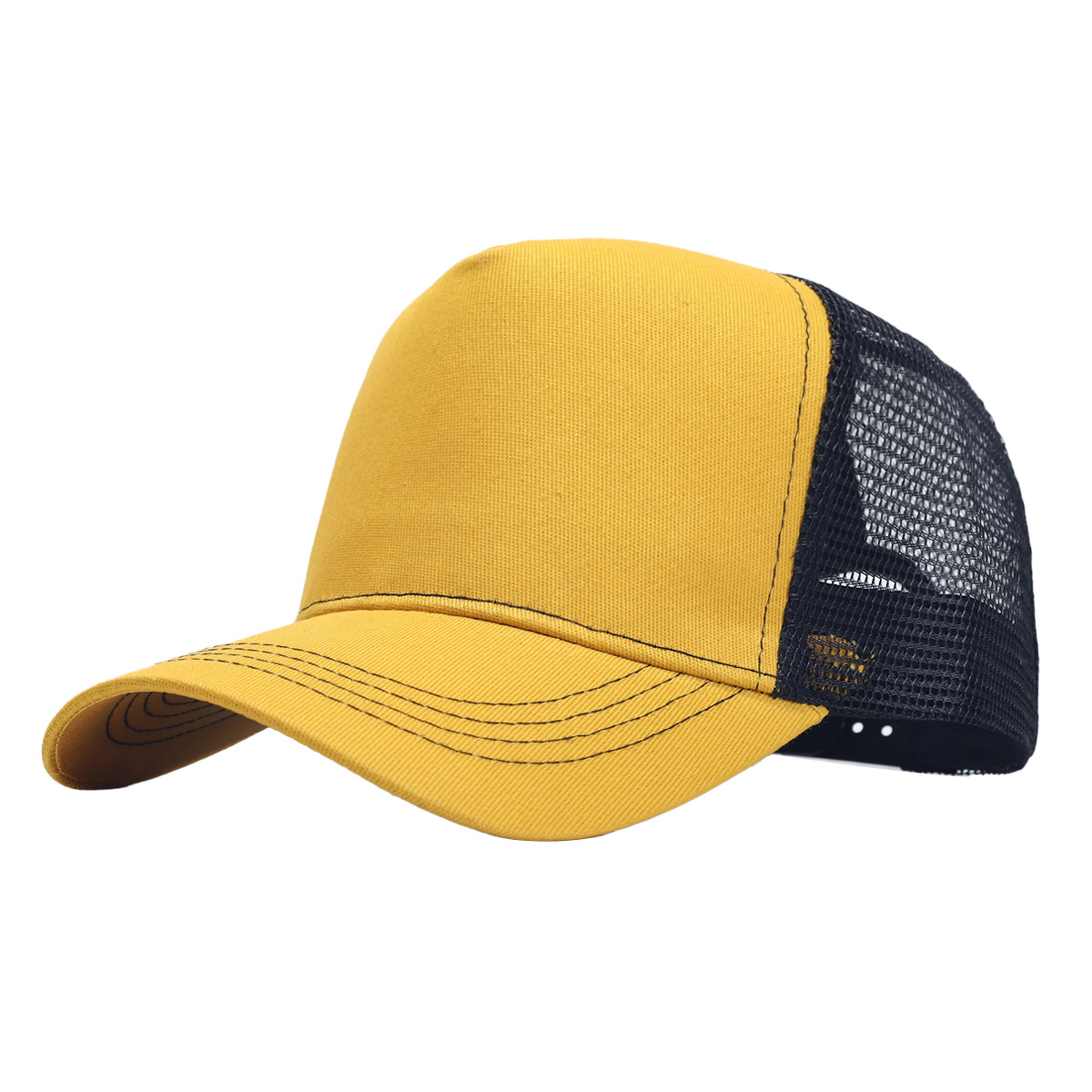 Maille jaune et noire
