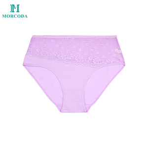 Culottes <span class=keywords><strong>Grossesse</strong></span> en Dentelle et Coton Spandex Morcoda en Gros, Culottes Hipster Grande Taille Femme Fabricant <span class=keywords><strong>de</strong></span> Lingerie - Product Image 4